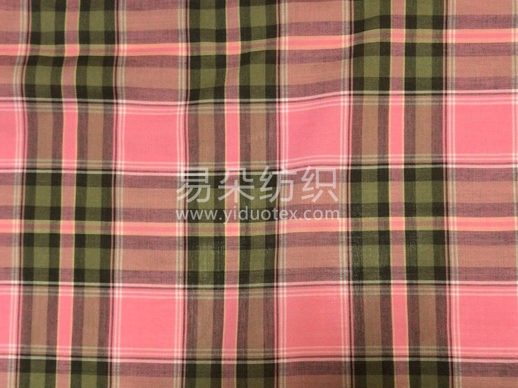 棉天丝色织细布